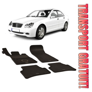 Mercedes C-Class (W 203) (2000-2007) Set 4 covorase auto cauciuc Urban Line
