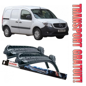 Mercedes Citan Set 2 stergatoare parbriz Bosch Bosch Aerotwin compatibile cu Mercedes-Benz Citan 2012-2021 (55 cm / 53 cm)