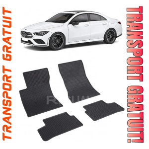 Mercedes Cla II, Coupe, fabricat din 05.2019 - Prezent, set covorase auto dedicate, din cauciuc 100% Premium