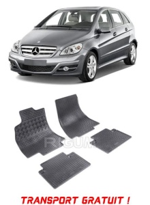 Mercedes Clasa B W245, Hatchback, fabricat din 06.2005 - 2011, set covorase auto dedicate, din cauciuc 100% Premium - Transport Gratuit accesorii pentru autoturismul tau - masina v38912
