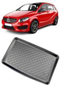 Mercedes clasa B W246 Hatchback din 10.2011 - 12.2018, Tavita Pentru Portbagaj Lux Premium Dedicata, Portbagaj Inferior Cu Variobox *1 accesorii pentru autoturismul tau - masina v203685