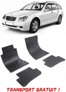 Mercedes Clasa C W203, Combi, fabricat din 2001 - 11.2007, set covorase auto dedicate, din cauciuc 100% Premium - Transport Gratuit accesorii pentru autoturismul tau - masina v38900