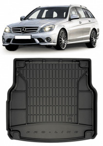 Mercedes clasa C W204 Combi din 12.2007 - 09.2014 *3, Tavita Pentru Portbagaj Lux Premium Dedicata, accesorii pentru autoturismul tau - masina v192354