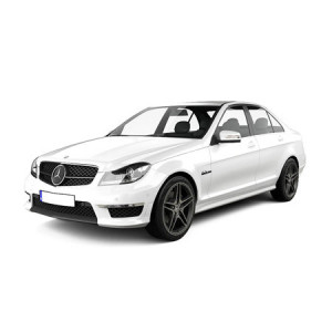 Mercedes clasa C W204 Sedan din 04.2007 - 02.2014, Tavita Pentru Portbagaj Lux Premium Dedicata, Bancheta Rabatabila (V2) *2 accesorii pentru autoturismul tau - masina v200827