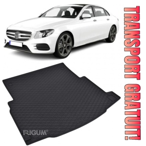 Mercedes Clasa E Tavita pentru portbagaj din cauciuc, compatibila Mercedes E-Class W213 fabricatie 04.2016 - prezent, caroserie sedan, fara subwoofer