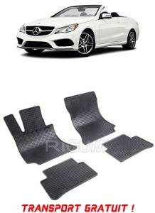 Mercedes Clasa E W212, Coupe, fabricat din 02.2009 - 11.2016, set covorase auto dedicate, din cauciuc 100% Premium - Transport Gratuit accesorii pentru autoturismul tau - masina v38876