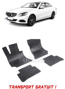 Mercedes Clasa E W212, Sedan, fabricat din 03.2009 - 03.2016, set covorase auto dedicate, din cauciuc 100% Premium - Transport Gratuit accesorii pentru autoturismul tau - masina v38873