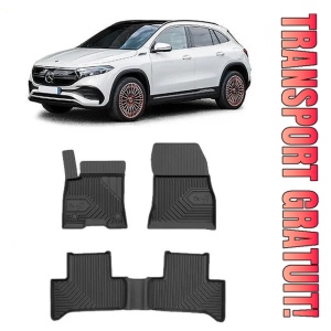 Mercedes Eqa Din 03.2021 - Prezent, Suv , Set Covorase Auto Tip Tavita Premium 3D, din cauciuc - Img 1