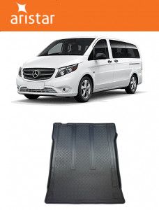 Mercedes Evito W447 Van din 10.2020 - Prezent, Tavita Pentru Portbagaj Lux Premium Dedicata, Ampatament Lung In Spatele Randului 2 *2 accesorii pentru autoturismul tau - masina v202906
