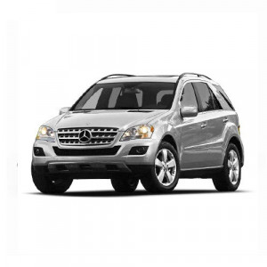 Mercedes ML W164 Din 08.2005 - 2011, Suv , Set Covorase Auto Tip Tavita Premium 3D, din cauciuc accesorii pentru autoturismul tau - masina v162605