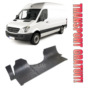 Mercedes Sprinter II, Van, fabricat din 2006 - 2018, 3 Locuri, set covorase auto dedicate, din cauciuc 100% Premium
