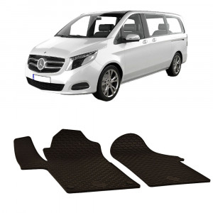 Mercedes Vito (W447) (2014-) Set 2 covorase auto cauciuc Urban Line accesorii pentru autoturismul tau - masina v240412