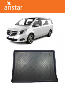 Mercedes Vito W447 Van din 10.2014 - Prezent, Tavita Pentru Portbagaj Lux Premium Dedicata, Ampatament Extralung In Spatele Randului 3 *1 accesorii pentru autoturismul tau - masina v188750