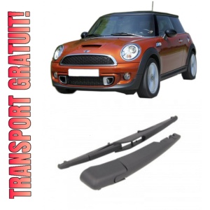 Mini Mini Brat stergator pentru luneta spate cu lamela 310 mm, compatibil cu Mini Mini Hatchback fabricat intre 2001-2006, calitate extra
