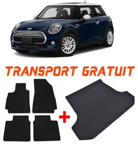 Mini Mini One din 03.2014 - Prezent Hatchback Portbagaj Inferior *1, Set Covorase + tavita portbagaj auto accesorii pentru autoturismul tau - masina v1144