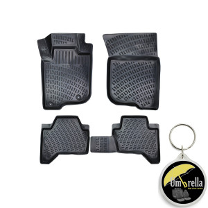 Mitsubishi Pajero IV 2006- Set 4 covorase auto din cauciuc tip tavita premium line 3D accesorii pentru autoturismul tau - masina v243083