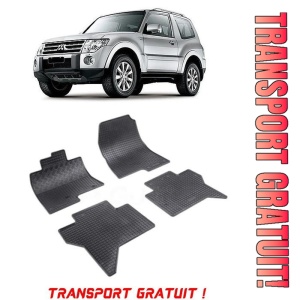 Mitsubishi Pajero IV, Suv, fabricat din 04.2007 - 07.2015, 5 Usi, set covorase auto dedicate, din cauciuc 100% Premium - Transport Gratuit