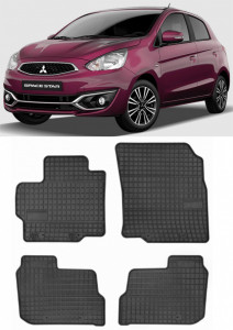 Mitsubishi Space Star, Din 03.2013 - 2017, Hatchback , Set Covorase Auto Premium accesorii pentru autoturismul tau - masina v153192