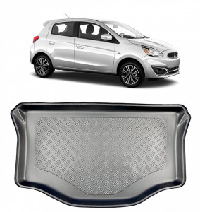 Mitsubishi Space Star Facelift II Hatchback din 12.2019 - Prezent, Tavita Pentru Portbagaj Lux Premium Dedicata, Portbagaj Inferior *1 accesorii pentru autoturismul tau - masina v183416