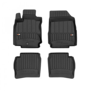 Nissan Note E11, Hatchback, Din 2006 - 09.2013 , Set Covorase Auto Tip Tavita Premium 3D, din cauciuc accesorii pentru autoturismul tau - masina v171344