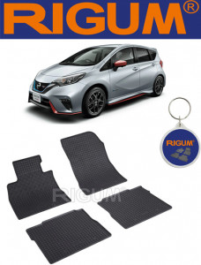 Nissan Note E12, Hatchback, fabricat din 10.2013 - 03.2016, set covorase auto dedicate, din cauciuc 100% Premium accesorii pentru autoturismul tau - masina v160985