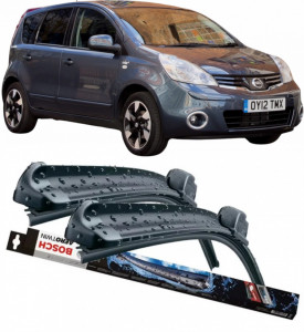 Nissan Note Set 2 stergatoare parbriz Bosch Bosch Aerotwin 60 cm/34 cm compatibile cu Nissan Note (E11, Ne11) din 2006-2013 (60 cm / 34 cm) accesorii pentru autoturismul tau - masina v126405