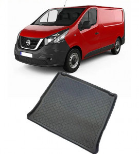 Nissan Nv 300 Van din 11.2016 - Prezent, Tavita Pentru Portbagaj Lux Premium Dedicata, Ampatament Lung L2 In Spatele Randului 3 *1 accesorii pentru autoturismul tau - masina v188427