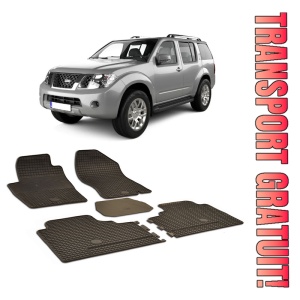 Nissan Pathfinder (2007-2012) Set 5 covorase auto cauciuc Urban Line