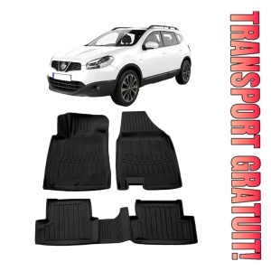 Nissan Qashqai (2007-2014) Set covorase auto cauciuc G.Modern Line 3D