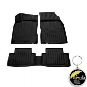 Nissan Qashqai (2014-2021) Set covorase auto cauciuc G.Modern Line 3D accesorii pentru autoturismul tau - masina v241348