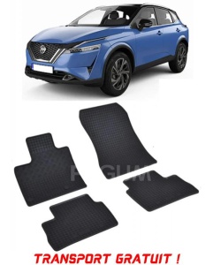 Nissan Qashqai I, Suv, fabricat din 02.2007 - 01.2014, set covorase auto dedicate, din cauciuc 100% Premium - Transport Gratuit accesorii pentru autoturismul tau - masina v38644