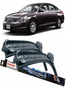 Nissan Teana Set 2 stergatoare parbriz Bosch Bosch Aerotwin compatibile cu Nissan Teana 2008-2013 (65 cm / 40 cm) accesorii pentru autoturismul tau - masina v130551