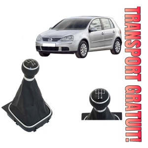 Nuca schimbator cu manson pentru Volkswagen Golf 5 2003-2008 - 5 Trepte