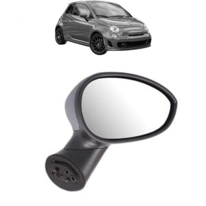 Oglinda Dreapta ABARTH 500 / 595 / 695 din 2008 - 2016, Auto, Reglaj electric, Completa - Img 2