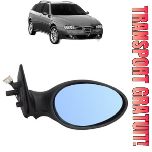 Oglinda Dreapta ALFA ROMEO 156 Sportwagon (932_) din 1997 - 2006, Auto, Reglaj electric, Completa