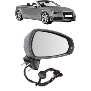 Oglinda Dreapta AUDI A3 Convertible (8V7, 8VE) din 2013 - 2020, Auto, Reglaj electric, Completa - Img 2