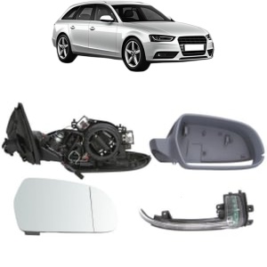 Oglinda Dreapta AUDI A4 B8 Avant (8K5) din 2007 - 2015, Auto, Reglaj electric, Completa - Img 2