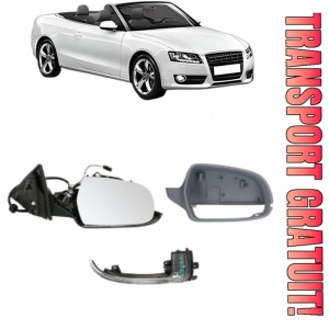 Oglinda Dreapta AUDI A5 Convertible (8F7) din 2009 - 2017, Auto, Reglaj electric, Completa