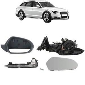 Oglinda Dreapta AUDI A6 Allroad C7 (4GH, 4GJ) din 2012 - 2018, Auto, Reglaj electric, Completa - Img 2