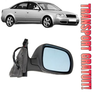 Oglinda Dreapta AUDI A6 C5 (4B2, 4B4) din 1997 - 2005, Auto, Reglaj electric, Completa