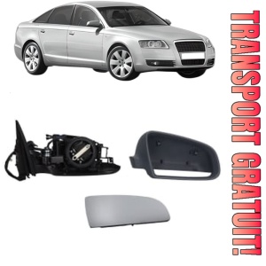 Oglinda Dreapta AUDI A6 C6 (4F2) din 2004 - 2011, Auto, Reglaj electric, Completa
