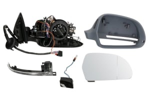 Oglinda Dreapta AUDI A6 C6 Avant (4F5) din 2004 - 2011, Auto, Reglaj electric, Completa - Img 3