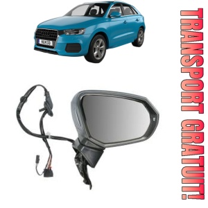 Oglinda Dreapta AUDI Q3 (F3B) din 2018 - 2021, Auto, Reglaj electric, Completa