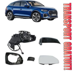 Oglinda Dreapta AUDI Q5 Sportback (FYT) din 2020 - 2021, Auto, Reglaj electric, Completa