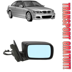 Oglinda Dreapta BMW Seria 3 Coupe (E46) din 1998 - 2006, Auto, Reglaj electric, Completa