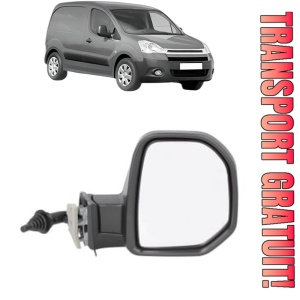 Oglinda Dreapta CITROEN BERLINGO Box Body/MPV (B9) din 2008 - 2021, Auto, Reglaj mecanic, Completa
