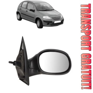 Oglinda Dreapta CITROEN C3 I (FC_, FN_) din 2002 - 2012, Auto, Reglaj mecanic, Completa