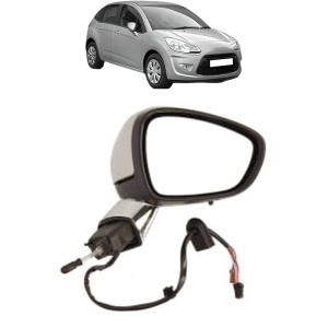 Oglinda Dreapta CITROEN C3 II (SC_) din 2009 - 2016, Auto, Reglaj electric, Completa - Img 2