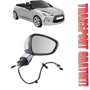 Oglinda Dreapta CITROEN DS3 Convertible din 2013 - 2015, Auto, Reglaj electric, Completa
