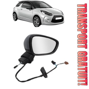 Oglinda Dreapta CITROEN DS3 (SA_) din 2009 - 2015, Auto, Reglaj electric, Completa